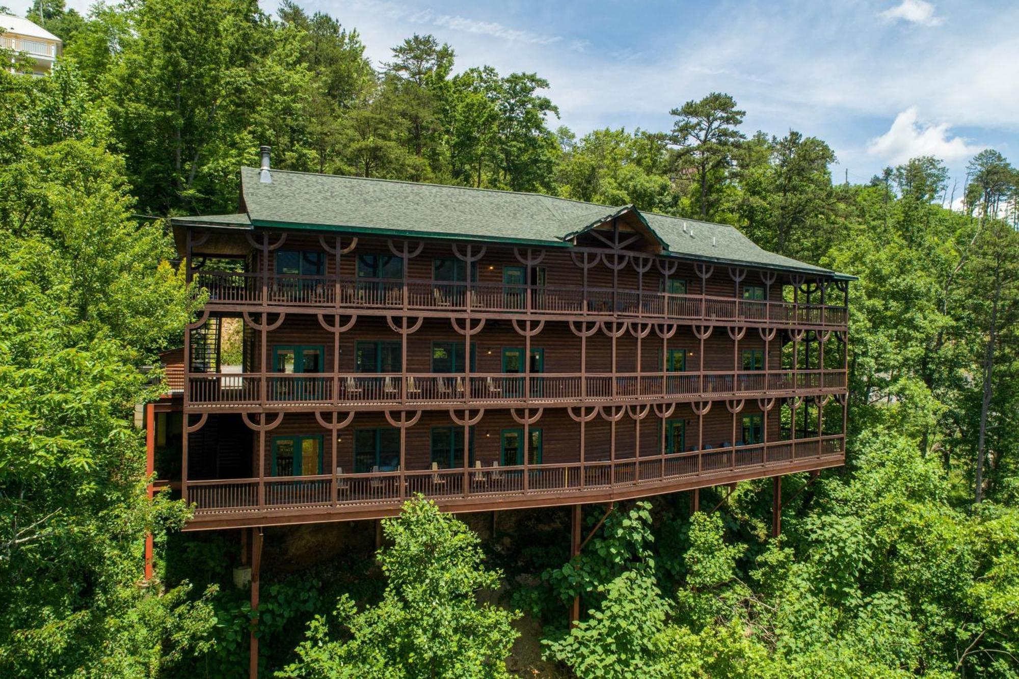 Hickory Ridge By Avantstay Incredible Private Elevated Cabin Sleeps 20 Gatlinburg Εξωτερικό φωτογραφία